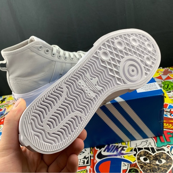 Adidas Nizza Mid Platform Grey Women's Various Sizes - Picture 4 of 13